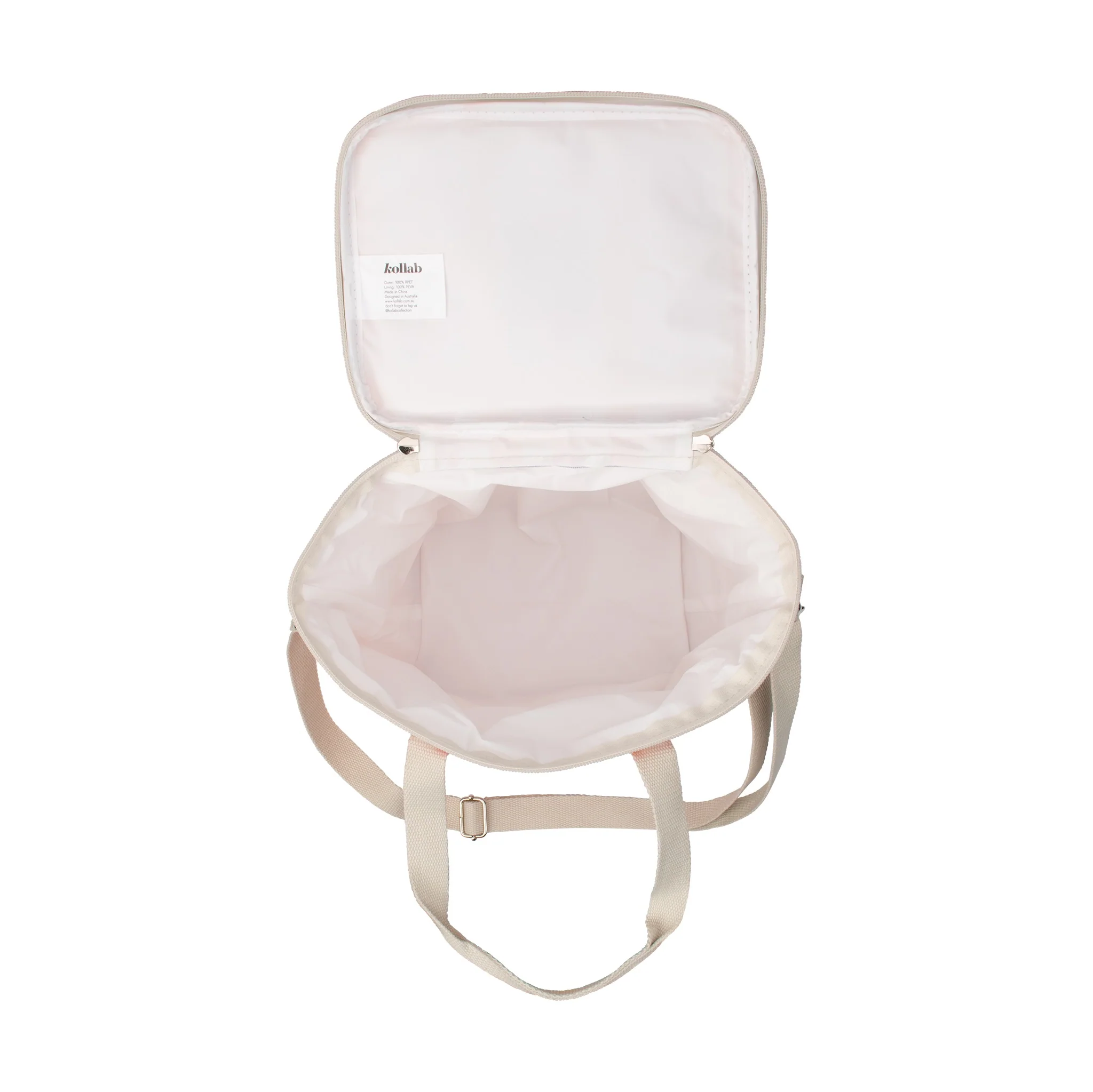 Mini Cooler Watermelon Peach Check - Image 3